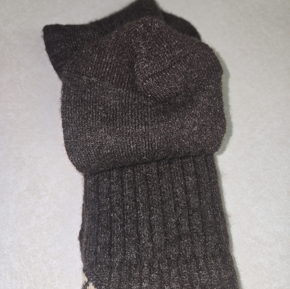 Happy Yak Cashmere Yak Brown Socks Size Large - Picture 7 of 14